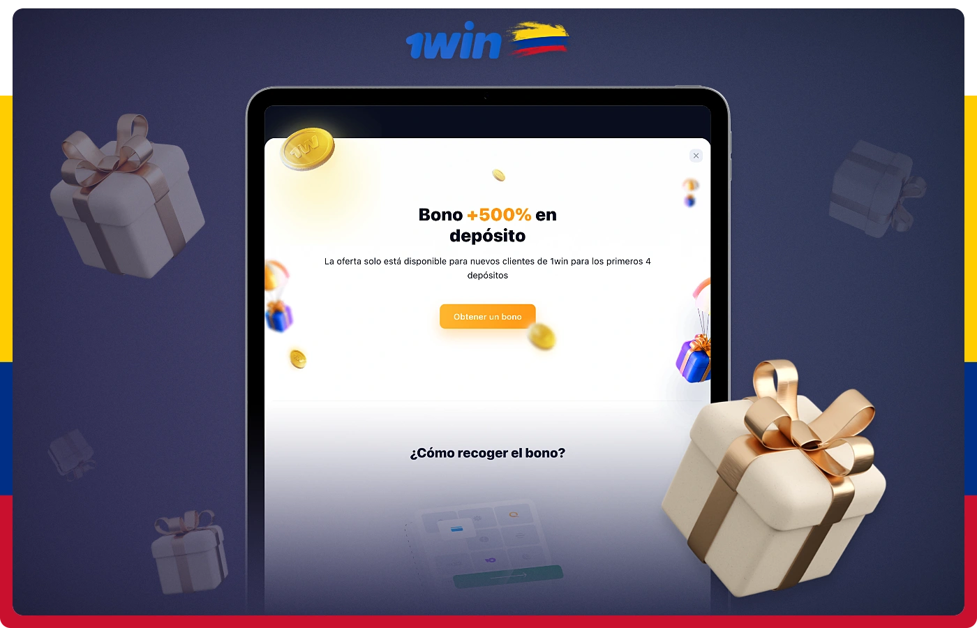 El generoso bono de bienvenida de 1win está dirigido a nuevos usuarios de Colombia que cumplan ciertas condiciones