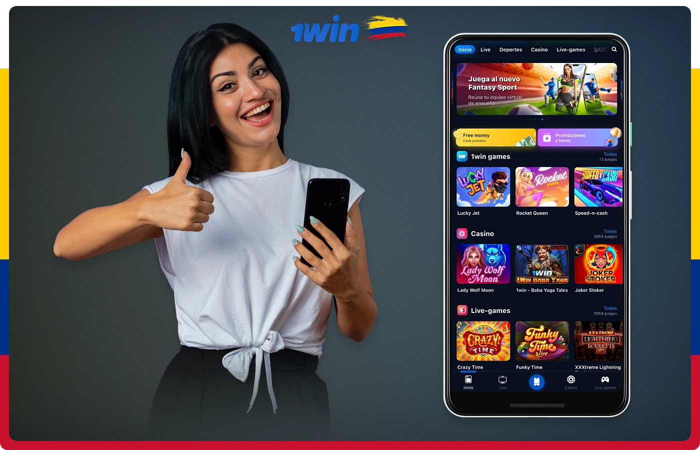 La aplicación móvil de 1win ofrece una serie de ventajas, como la posibilidad de apostar sobre la marcha