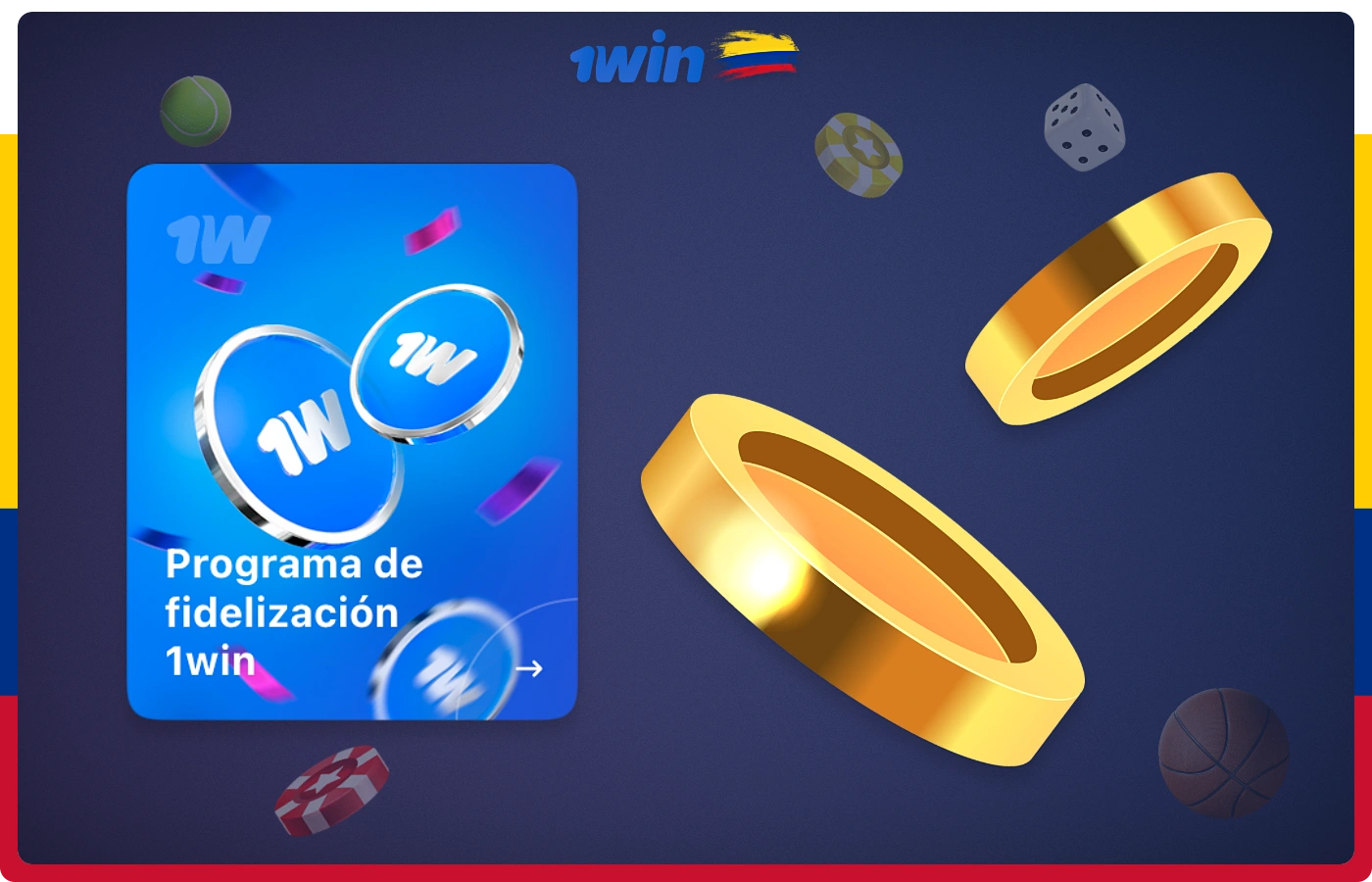 Para recibir bonificaciones adicionales de 1win, los usuarios de Colombia pueden participar en el programa de fidelización