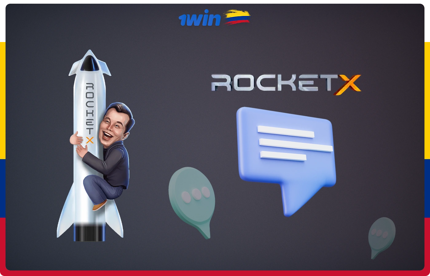 Los usuarios del casino 1win tienen acceso al chat en directo, así como a otras interacciones sociales en el juego de casino RocketX