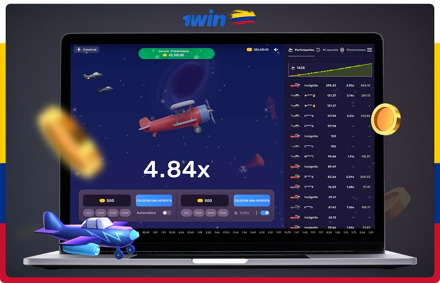 Para empezar a jugar a 1win Aviatrix tienes que seguir unos sencillos pasos