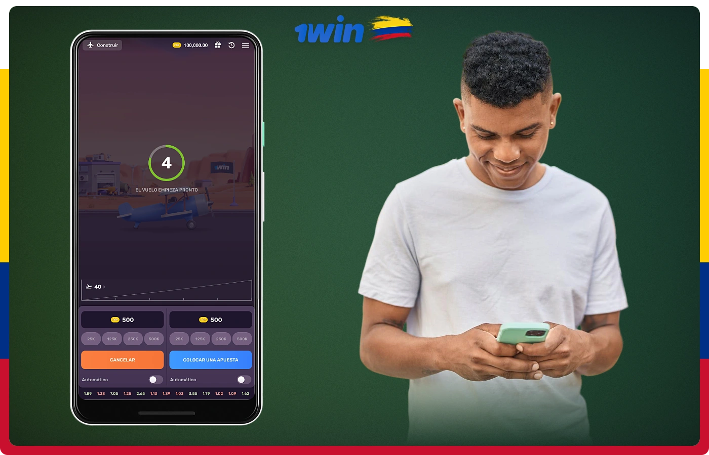 El juego en línea Aviatrix del casino 1win tiene una mecánica bastante sencilla pero interesante