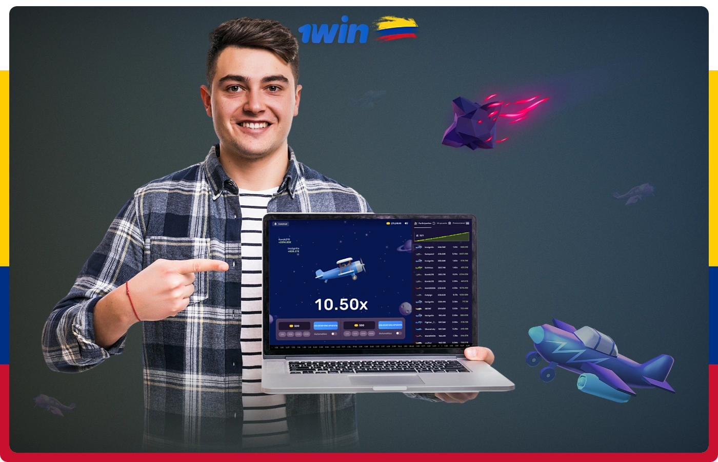 1win Aviatrix es un emocionante juego estilo Crash