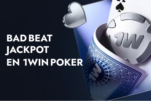 Promoción de 1win: Bad Beat Jackpot en poker