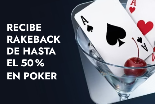 Promoción de 1win: Recibe rakeback de hasta el 50 % en poker
