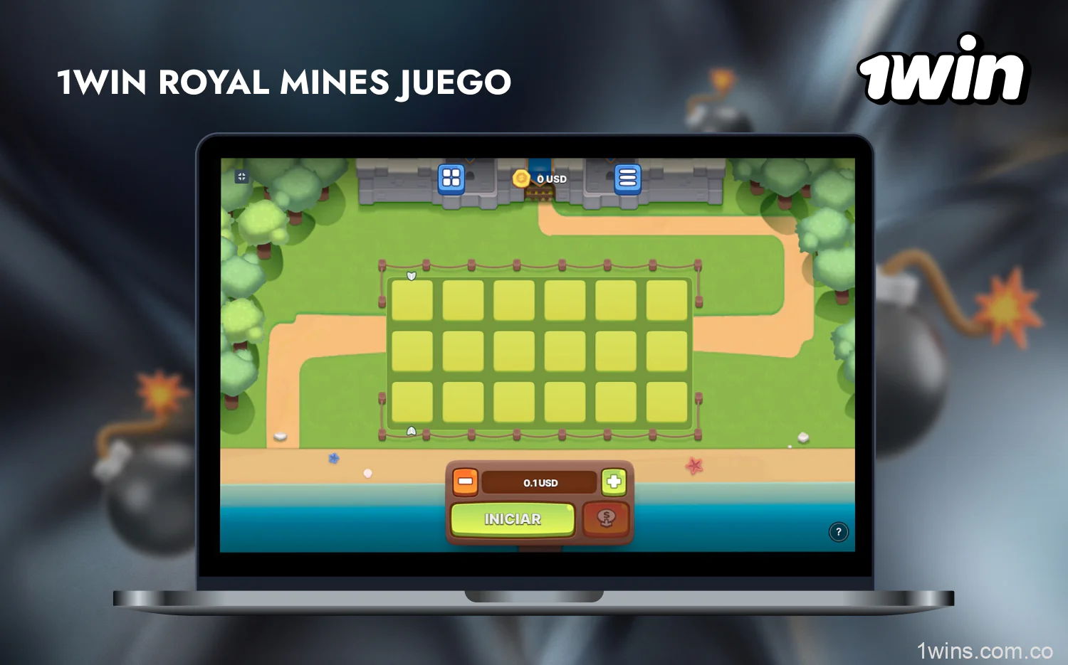 Royal Mines en 1win es particularmente popular entre los usuarios de Colombia