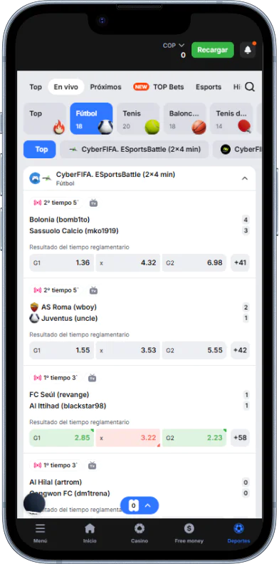 Con la aplicación de 1win, apostar en deportes es cómodo y sencillo