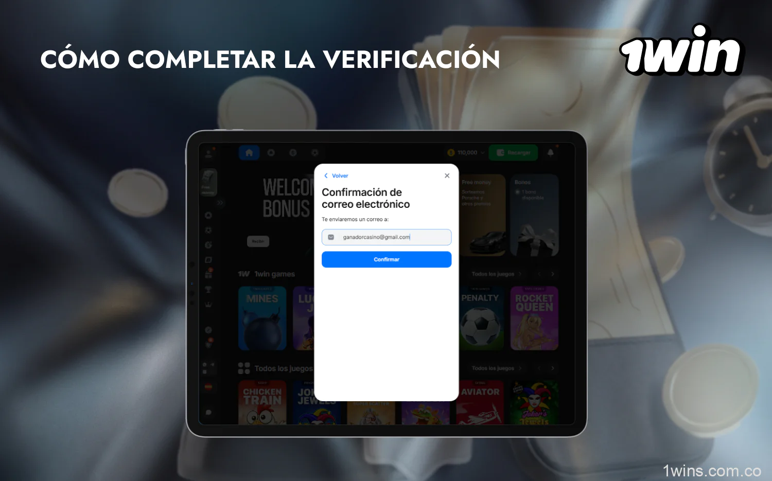 Con el fin de verificar la identidad en 1win, al usuario de Colombia se le puede pedir que proporcione copias de documentos