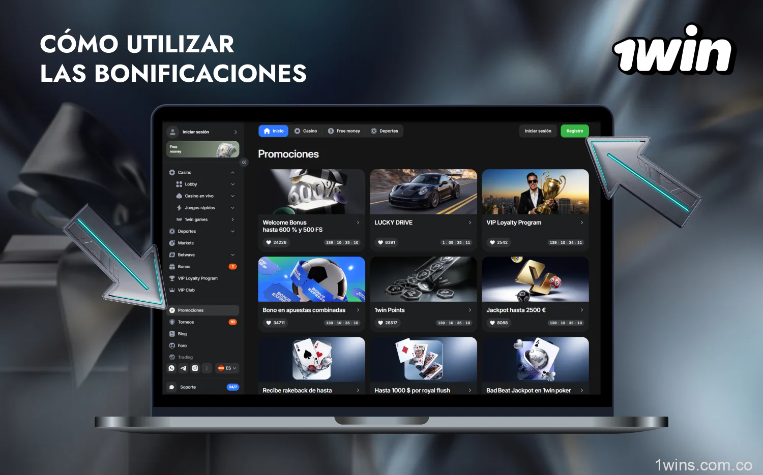 Utilizar los bonos 1win es fácil, sólo tienes que seguir los términos y condiciones