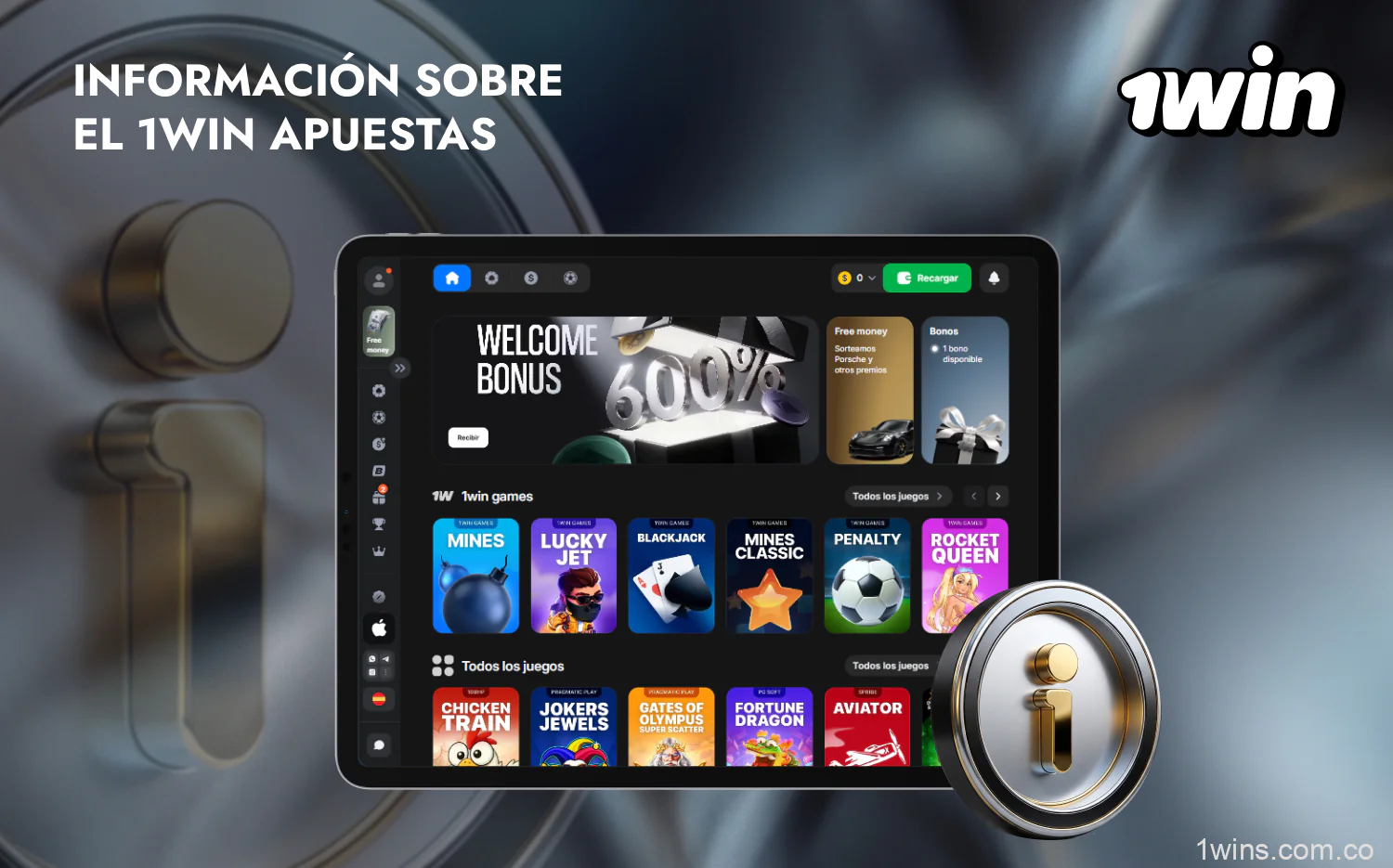 1win ofrece a sus usuarios colombianos juegos con licencia, una amplia gama de opciones de apuestas, una aplicación móvil y mucho más