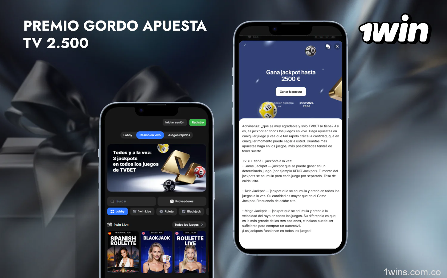 Los usuarios de 1win tienen una oportunidad única de ganar el Jackpot simplemente jugando en directo desde TVBET