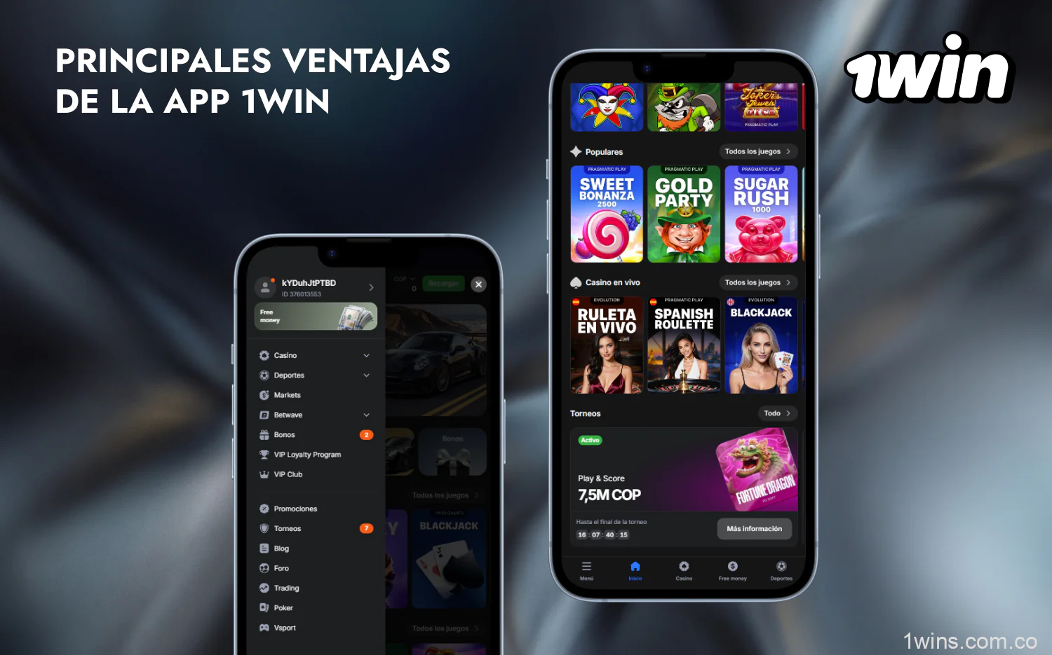 La aplicación móvil de 1win ofrece una serie de ventajas, como la posibilidad de apostar sobre la marcha