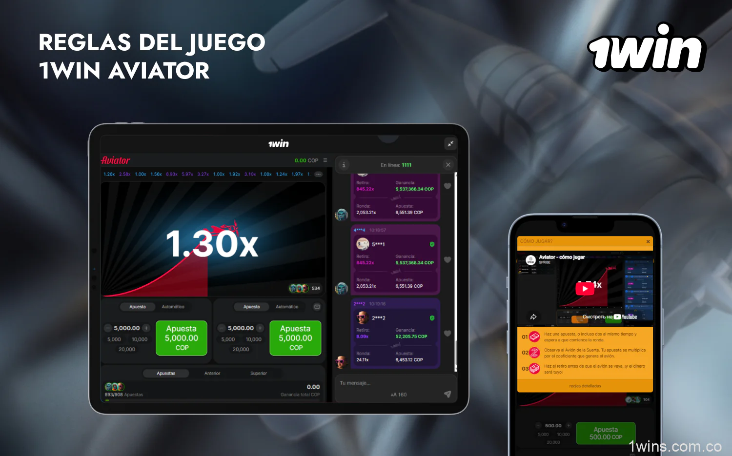 Las reglas básicas de Aviator en 1win deben aprenderse antes de empezar a jugar con dinero real